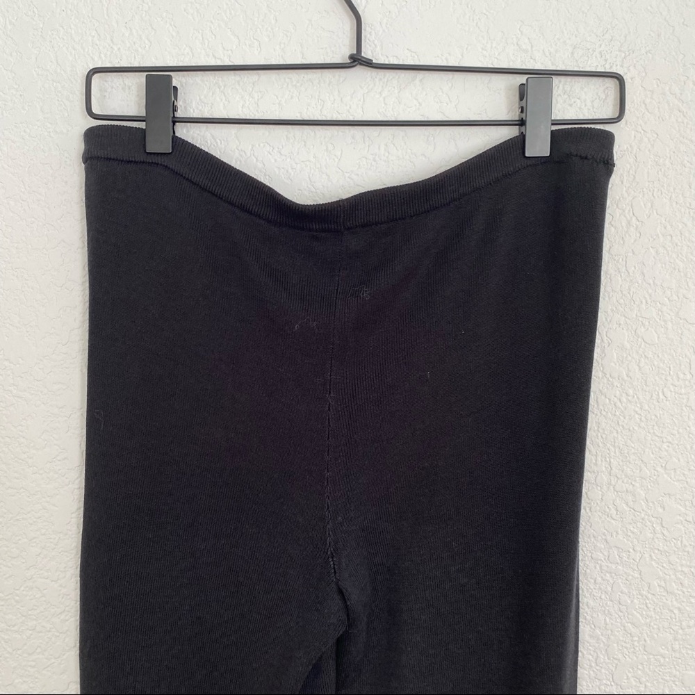 EILEEN FISHER Women’s PP Black Pull Up Trouser Silk Pant - Picture 4 of 9